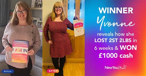 winner yvonne reveals how she lost 2st 2lbs in 6 weeks and won £1000
