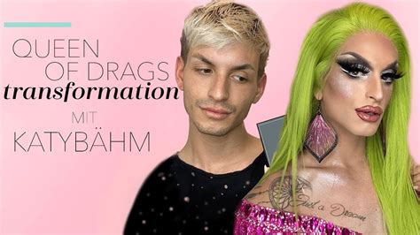 Drag Queen Make Up Transformation Mit Queen Of Drags Star Katy Bähm I Douglas Cosmetics Youtube