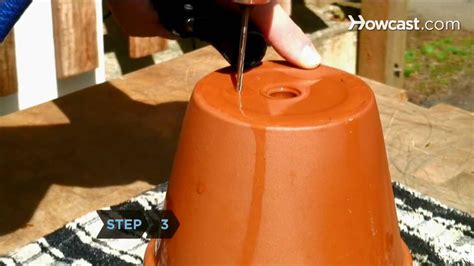 How To Drill Drainage Holes For Container Gardening Youtube Ceramic