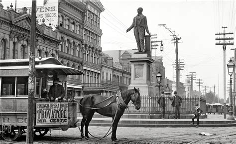 Shorpy Historic Picture Archive Horsecar Opera 1890 High Resolution