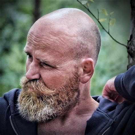 Pin By Dennis Kolenovic On Beard Style Bald With Beard Bald Men With