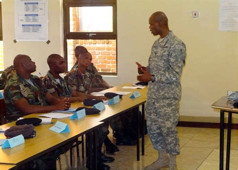 Usaraf Sergeants Major Train Malawi Senior Enlisted Article The