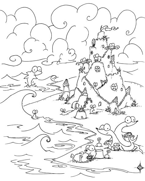 Under The Sea Coloring Pages | coloring pages: sea ...