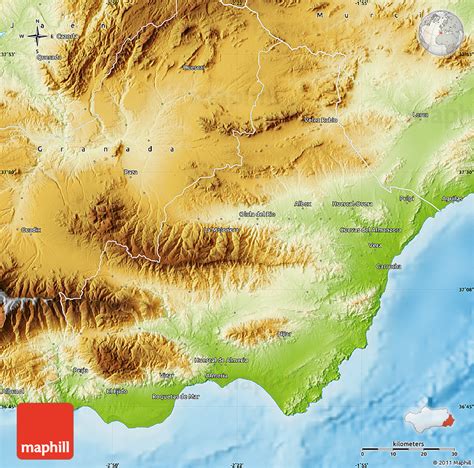 Lbumes Foto Mapa De La Provincia De Almeria Y Sus Pueblos Cena Hermosa