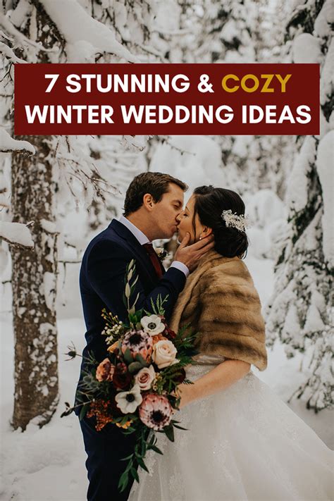7 Stunning And Cozy Winter Wedding Ideas Junebug Weddings