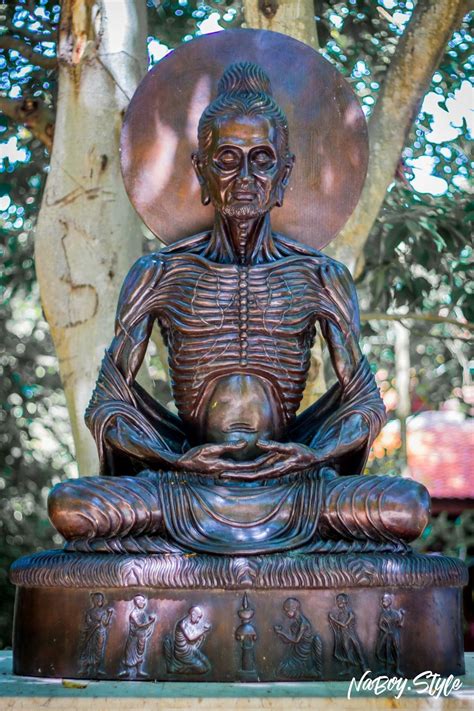 Theravada Buddhism Gautama Buddha Thangka Starving Tapas Buddha