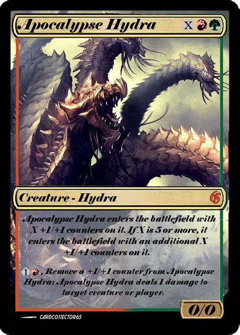 Apocolypse Hydra Proxy Great For Commander Vintage Casual Dragons
