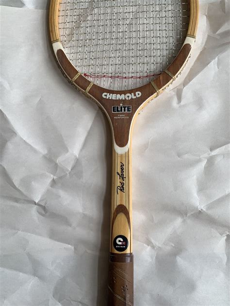 Vintage Chemold Rod Laver Elite Wood Professional Tennis Racket Ebay