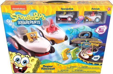 Spongebob Squarepants Super Raceset Slot Car Race Set Spongebob Vs