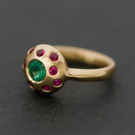 Emerald Ruby Ring By William White