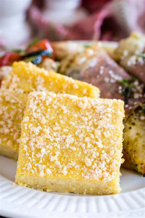 Baked Polenta With Parmesan Easy Gluten Free Side Dish