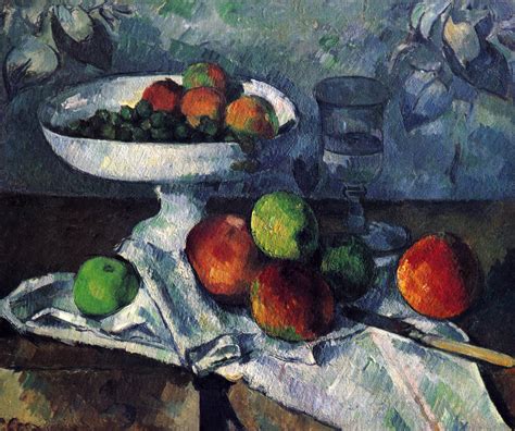Still Life With Fruit Dish By Paul Cézanne Obelisk Art History
