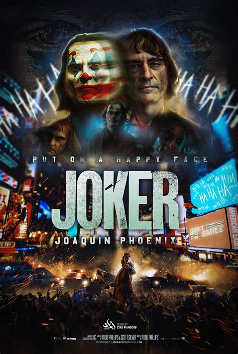 Joker Movie Poster Joaquin Phoenix On Behance