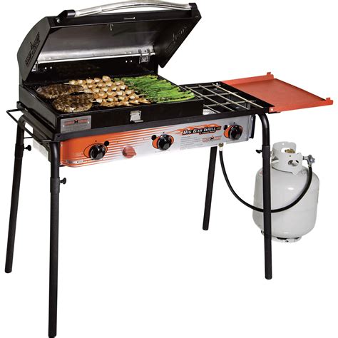 We did not find results for: Camp Chef Big Gas Grill — 3-Burner Stove with Deluxe Grill ...