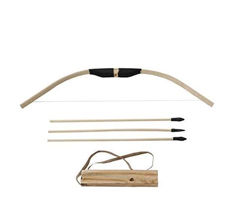 2 Pack Wooden Bow And Arrow Set Kids Youth Toy For Archery Etsy