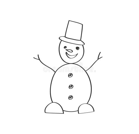 New Year Top Hat Outline Stock Illustrations 102 New Year Top Hat