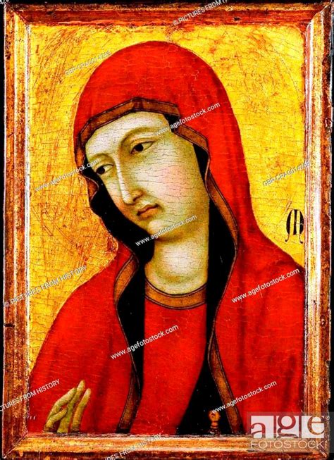 Israel Palestine Saint Mary Magdalene Ugolino Di Nerio 1320 Stock