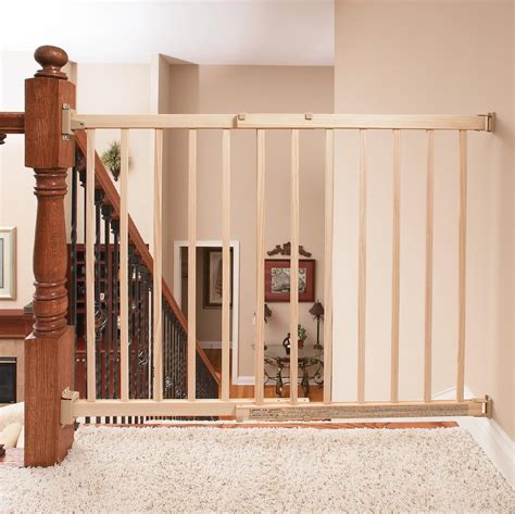 Evenflo Top Of Stairs Plus Wood Gate Natural Model 1050c Baby