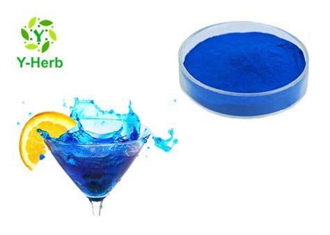 It can help boost the immune system, increase metabolism, eliminate inflammation. Food Grade Blue Spirulina Protein extract Phycocyanin ...