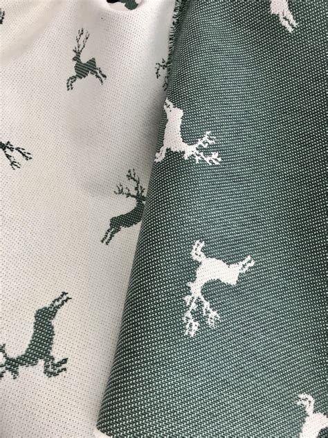 Maybe you would like to learn more about one of these? Vorhänge auf Mass, Hirsch-Muster, alpin Landhausstil, grün ...