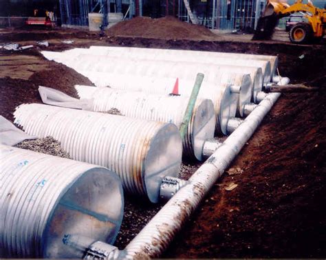 Projects Baker Ca Detention System Pacific Corrugated Pipe Company