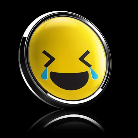 Dome Badge Emoji Joy