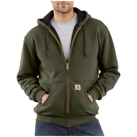 Carhartt Thermal Lined Hooded Zip Front Sweatshirt 108624