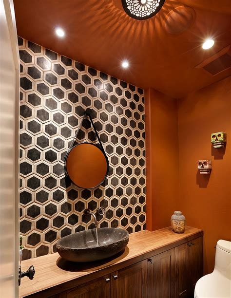 The powder room is the bathroom where you can experiment, be bold, go dark and moody, do find a powder bath that you like and pin it!. Cheerful Spunk: Enliven Your Powder Room with a Splash of ...