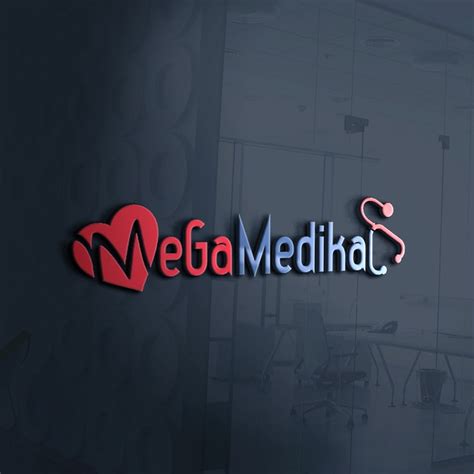 Mega Medikal Logo Design Elit Creative Web And Mobil Application And E