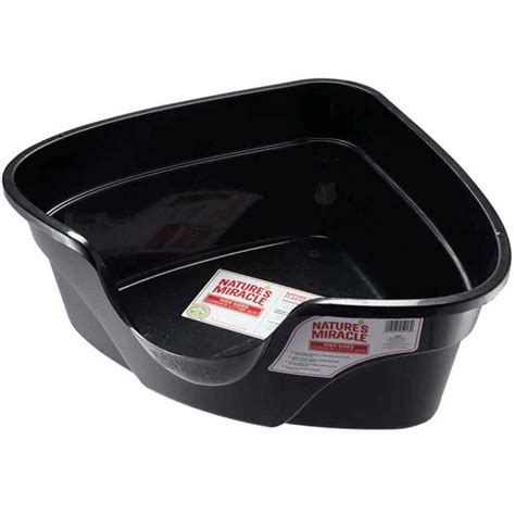 Natures Miracle Advanced High Sided Corner Litter Box