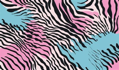 Premium Ai Image Abstract Zebra Stripes Brush Stroke Pattern Trendy