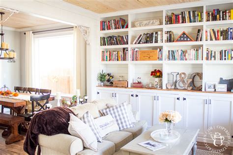 Because i'm hoping that my kids will want to play library with me i decided to whip up a little library kit for them as. DIY Home Library Built-In - Catz in the Kitchen