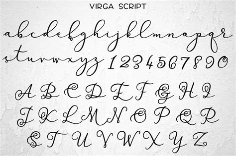 Virga Connecting Script Font On Behance