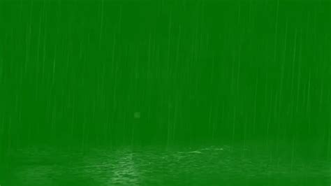 Rain Drop With Sound Green Screen Youtube