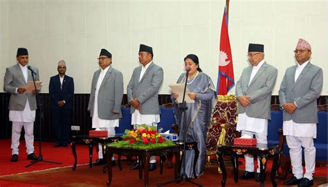 योगेश भट्टराई संस्कृति मन्त्रीमा नियुक्त राष्ट्रपतिद्वारा पद तथा गोपनीयताको शपथ nawakantipur