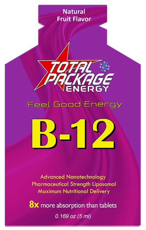 Total Package Liposomal B-12 - Total Package Energy