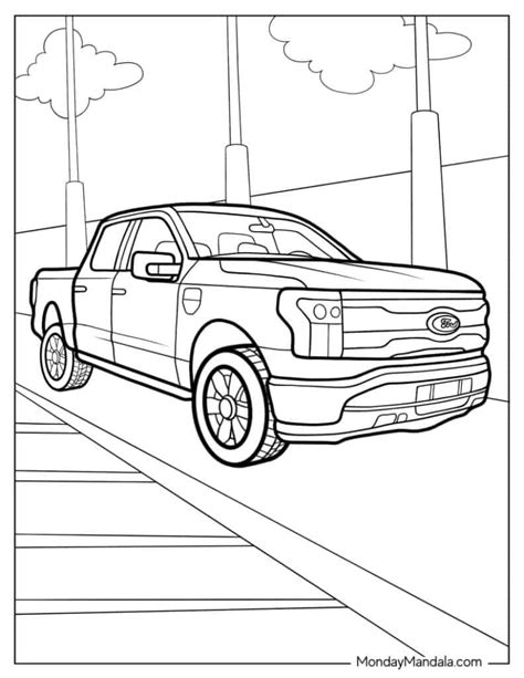 Coloring Pages Of Ford Trucks