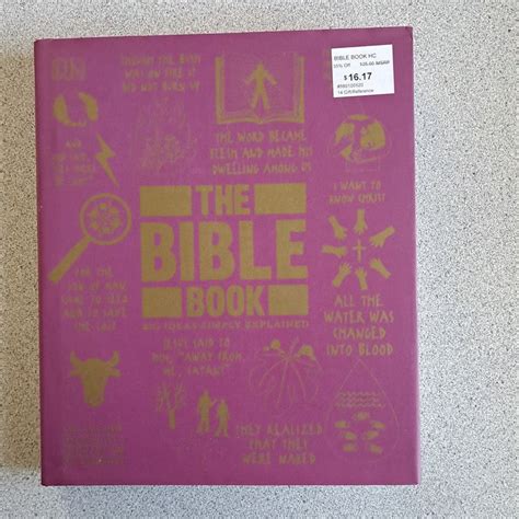 The Bible Book By Dk Hardcover Pangobooks