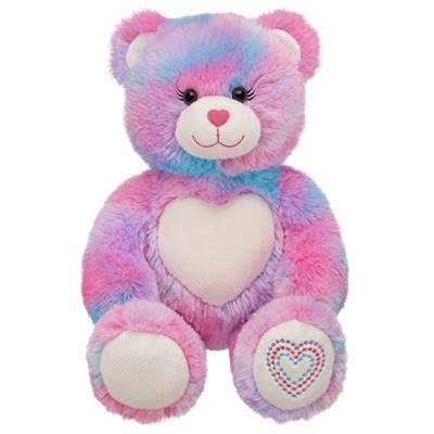 Furever Hearts Bear | Teddy bear stuffed animal, Pink ...