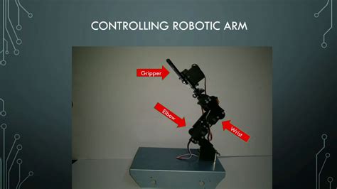 Controlling Robotic Arm Using Raspberry Pi 3 Youtube