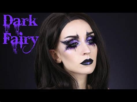 Dark Fairy Halloween Makeup Tutorial — Spooky Avant Garde Makeup Fairy
