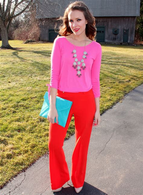 4 Ways To Wear Red Trousers Penny Pincher Fashion