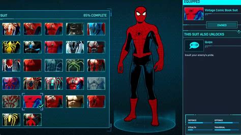 Marvel S Spider Man Remastered All Suits And How To Unlock Them Push