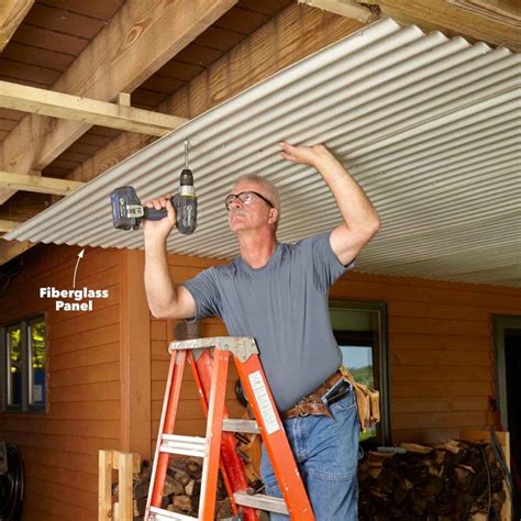 How To Build An Under Deck Roof Under Deck Roofing Under Deck