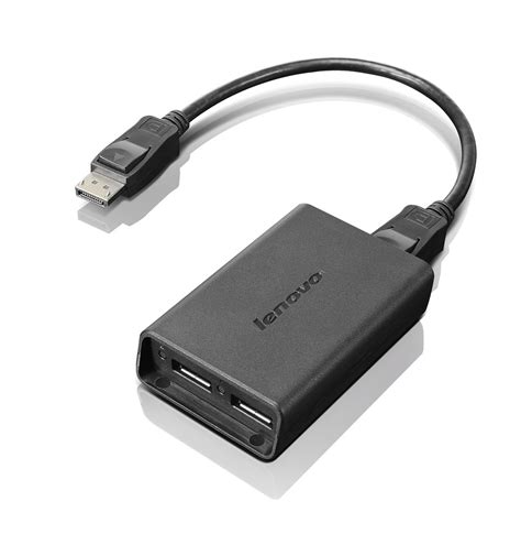 Cablecc micro usb host otg adapter cable with dual port hub for cell phone. Lenovo USB kabel DisplayPort to Dual-DisplayPort Monitor ...