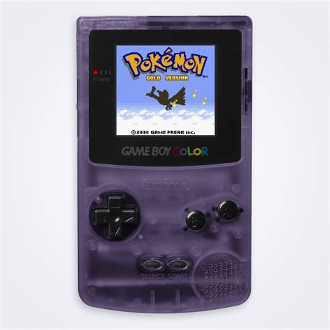 Game Boy Color Console Prestige Edition Clear Purple