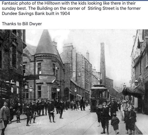 Stirling Street Dundee Early 1900s Where My Wifes Grandmother