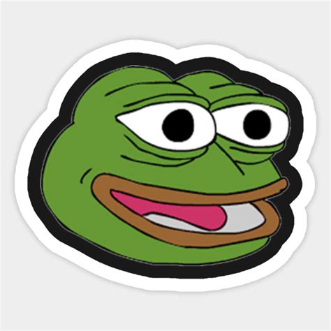 Pepe Pepe Frog Sticker Teepublic