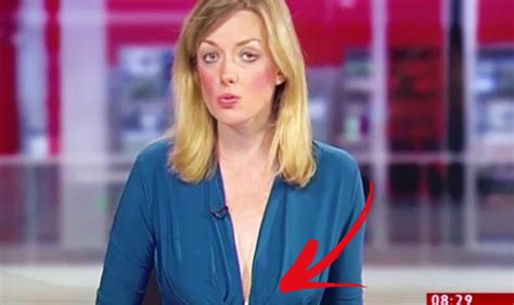 Reporter Wears Plunging Neckline On BBC Look East Life Life Style