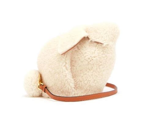 This Loewe Bunny Shearling Bag Is The Cutest Thing Youll See Today